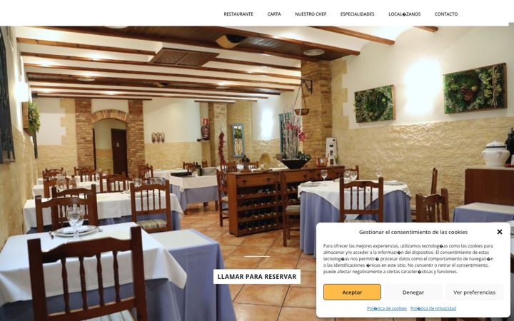 Screenshot of aldemilio.com