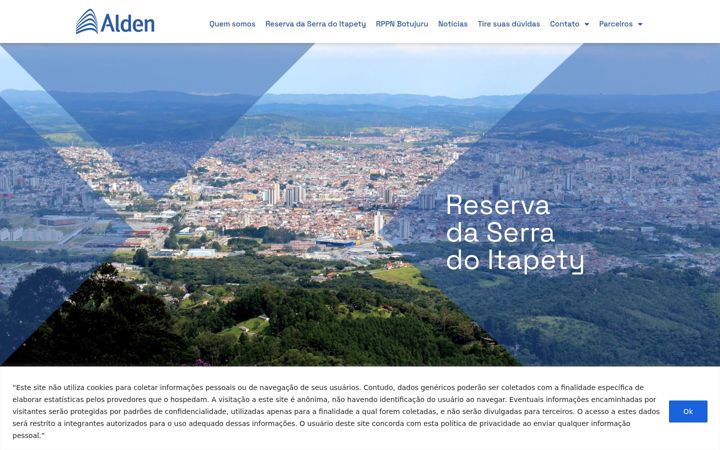 Screenshot of alden-di.com.br