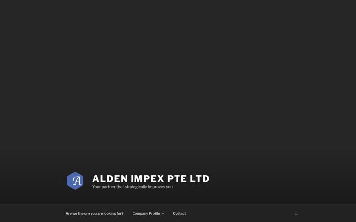 Screenshot of alden.com.sg