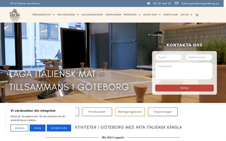 Screenshot of aldentegoteborg.se