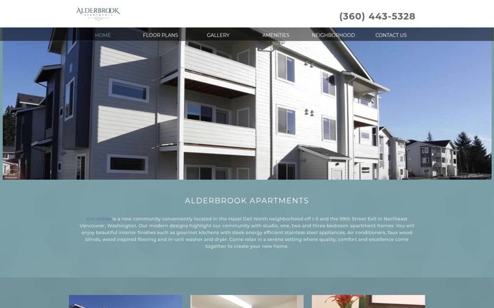 Screenshot of alderbrookprinceton.com