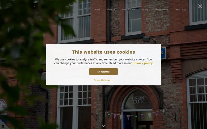 Screenshot of alderleyedgeunionclub.co.uk