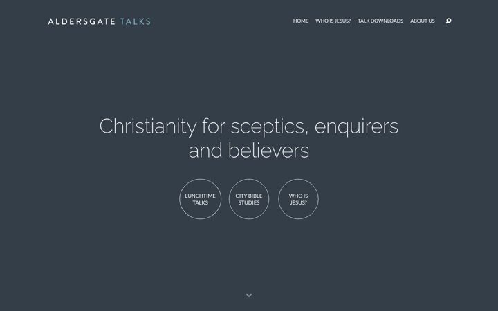 Screenshot of aldersgatetalks.org