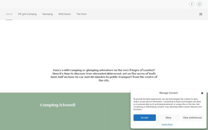 Screenshot of aldersroot.com