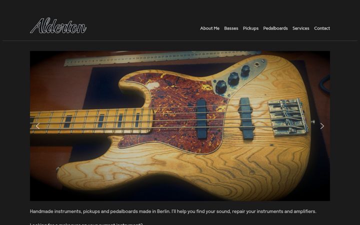 Screenshot of alderton.de