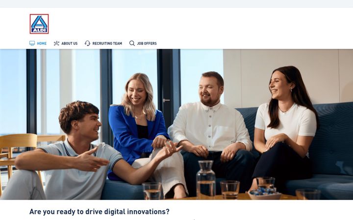 Screenshot of aldi-tech-hub.pl