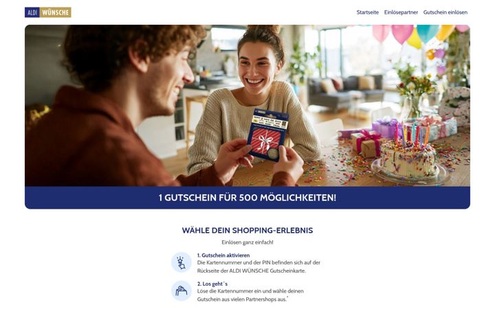 Screenshot of aldi-wuensche.de