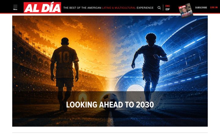 Screenshot of aldianews.com