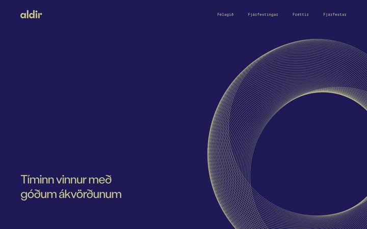 Screenshot of aldir.is