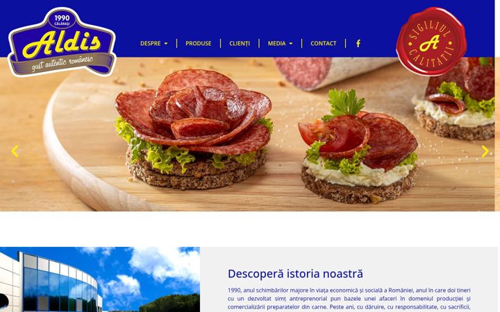 Screenshot of aldis1990.ro