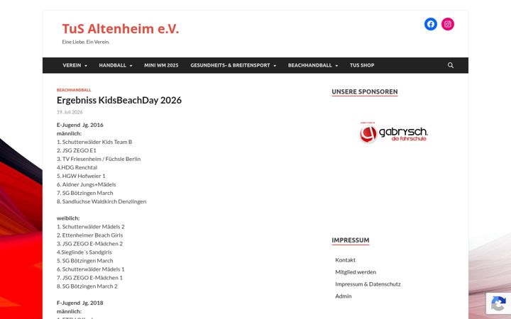 Screenshot of aldner.com