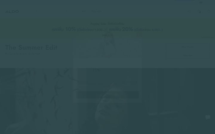 Screenshot of aldo.co.th