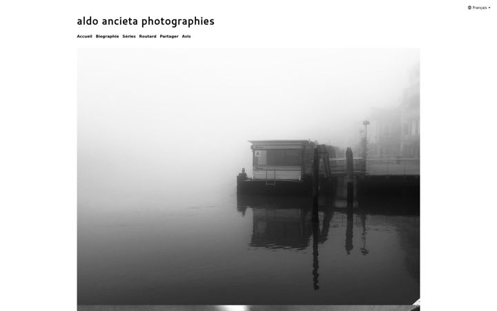 Screenshot of aldoancieta.com