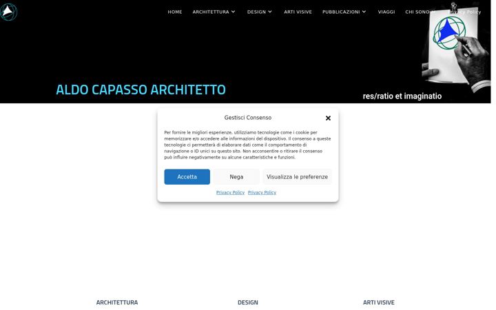 Screenshot von aldocapasso.it