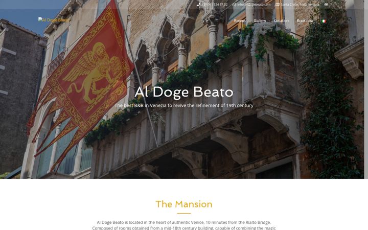 Screenshot of aldogebeato.com