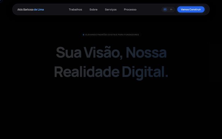 Screenshot of aldolima.dev.br