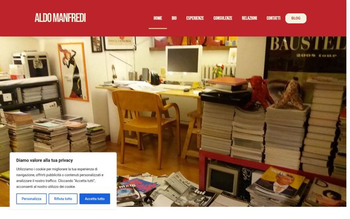 Screenshot of aldomanfredi.it