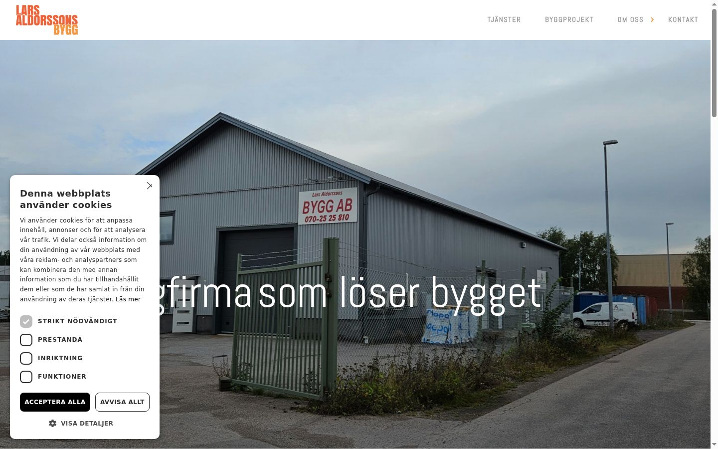 Ekraanipilt nõusolekubännerist, mida näidati enne mis tahes suhtlust