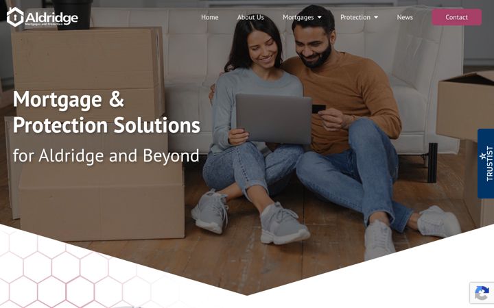Screenshot of aldridgemp.co.uk