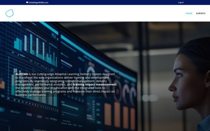 Ekrānuzņēmums no alds360.com