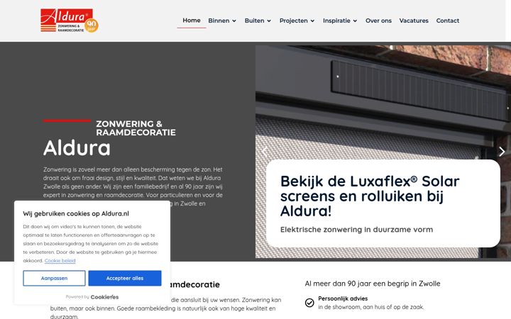 Zrzut ekranu aldura.nl