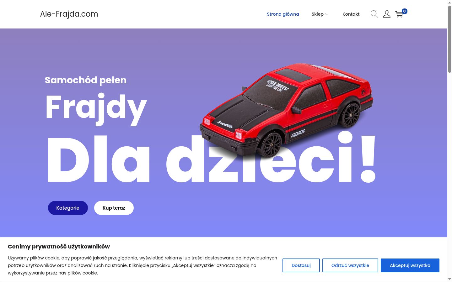 Sutikimo reklamjuostės, rodytos prieš bet kokią sąveiką, ekrano kopija