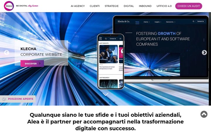 Screenshot of alea.pro