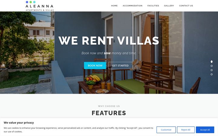 Screenshot of aleanna.gr