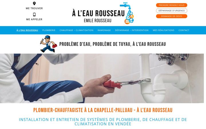 Screenshot of aleaurousseau.fr