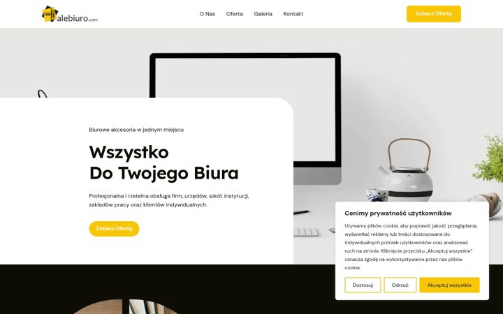 Screenshot of alebiuro.com