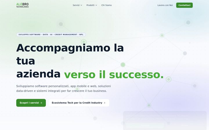 Screenshot of alebro.it