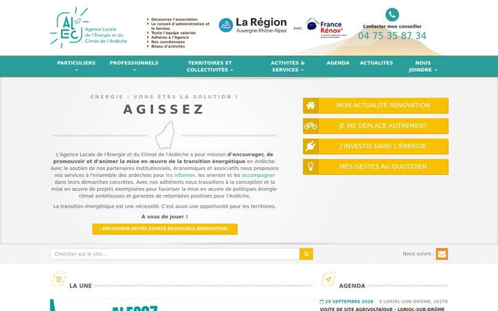 Screenshot of alec07.org