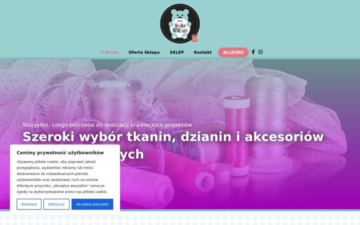 Screenshot of alechcemisieszyc.com.pl