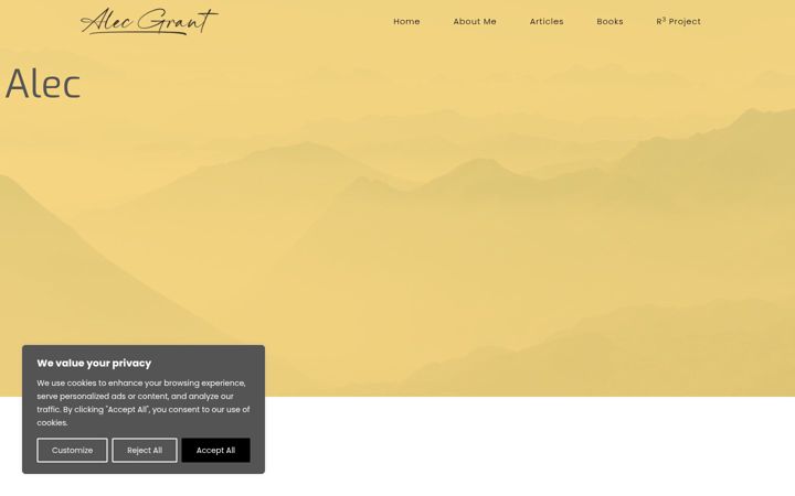 Screenshot of alecngrant.com