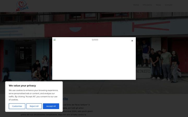 Screenshot of aleconte.it