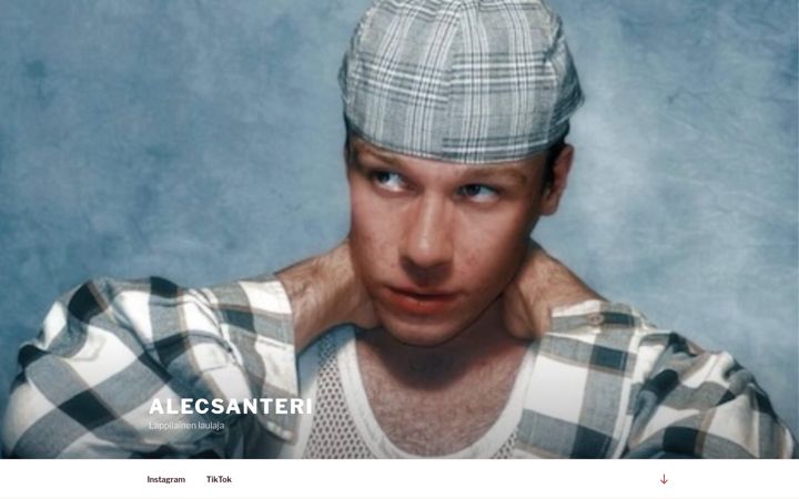 Screenshot of alecsanteri.fi