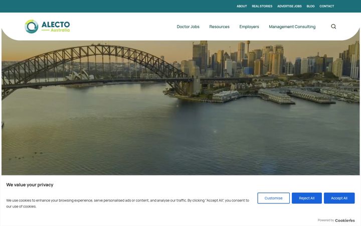 Screenshot of alectoaustralia.com