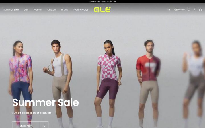 Screenshot ta' alecycling.com