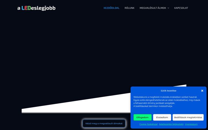 Screenshot of aledeslegjobb.hu