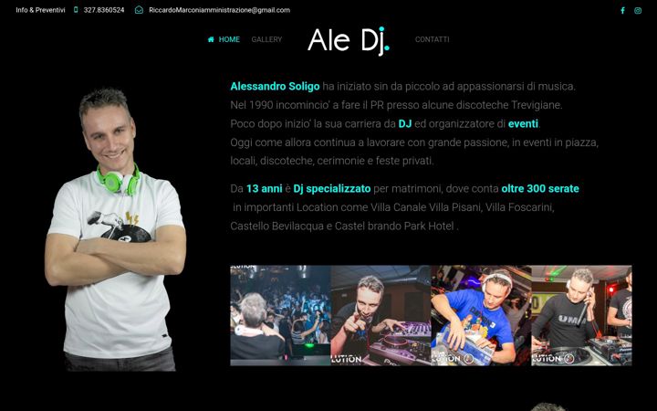 Screenshot of aledj.it