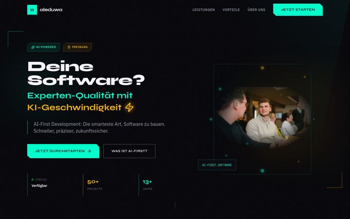 Screenshot di aleduwa.de