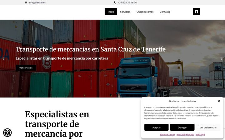 Screenshot of alefabiarchipielago.es