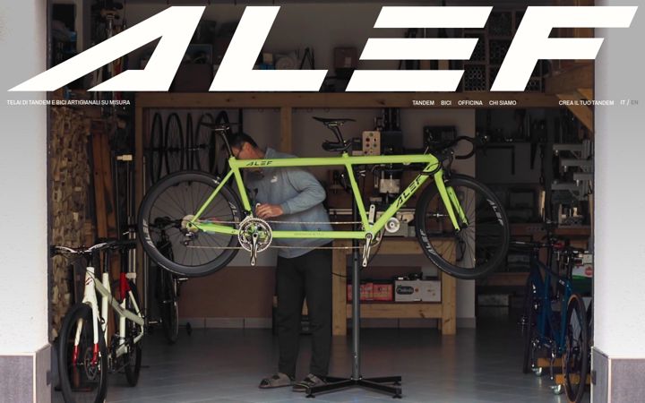 Screenshot of aleftandem.com