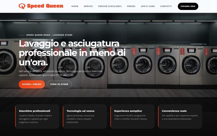 Screenshot of alefwash.it