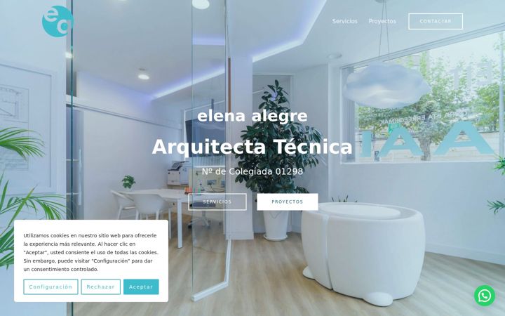 Screenshot of alegitek.com