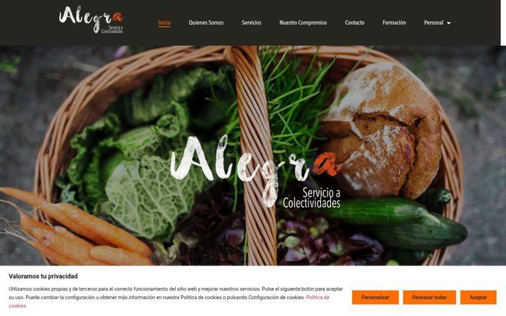 Ekrano kopija alegra.com.es