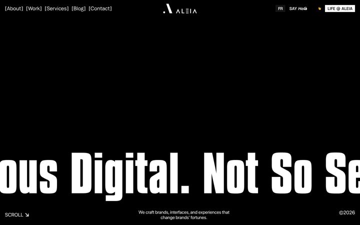 Skærmbillede af aleia.io
