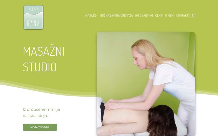 Screenshot of aleiragana.si