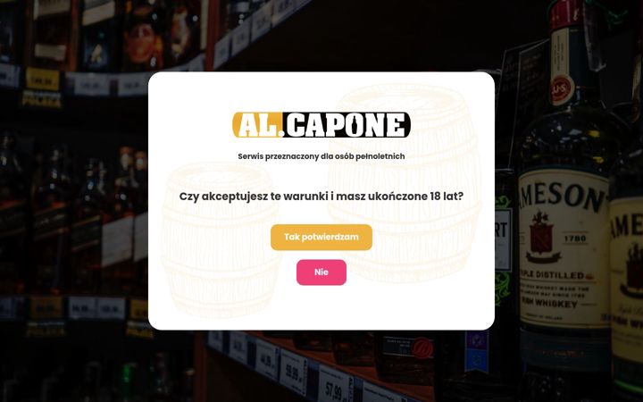 Skærmbillede af alejacapone.pl