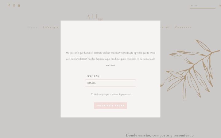 Screenshot of alejandracorsini.com
